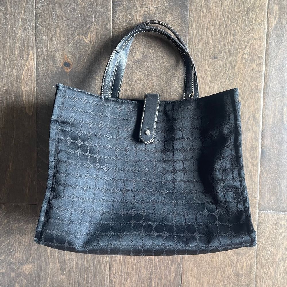 Vintage Kate Spade Print Mini Tote Bag